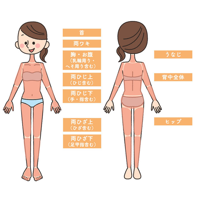 全身脱毛セット