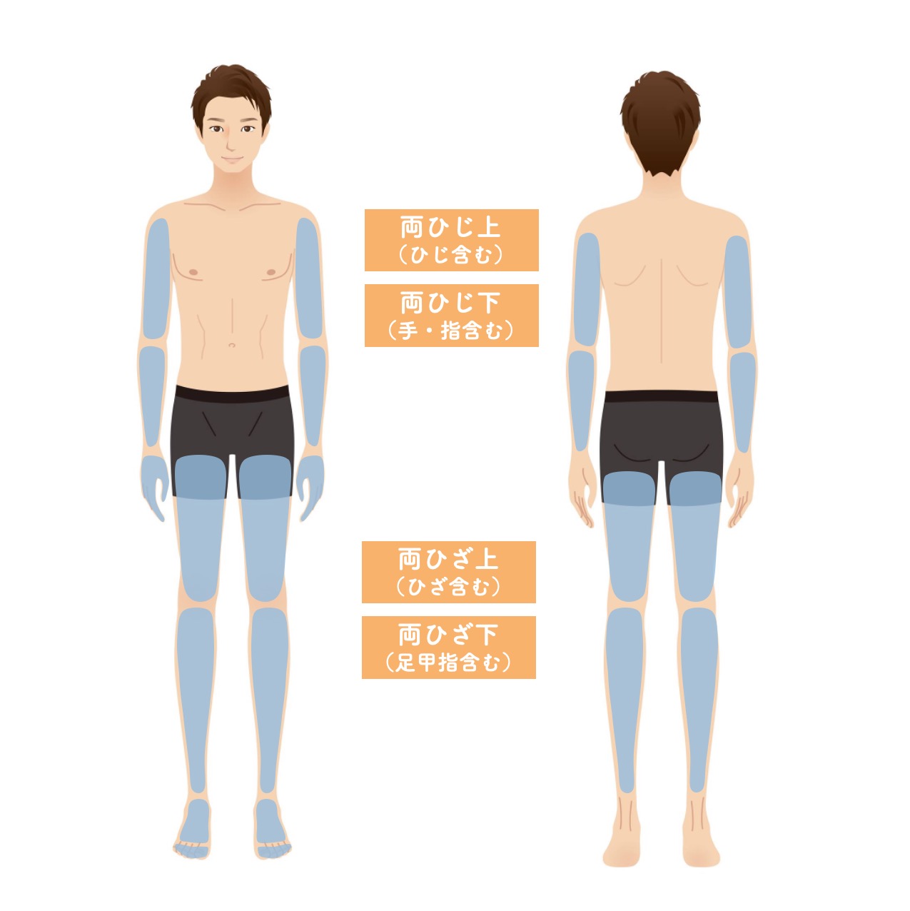 うで・あし脱毛セット